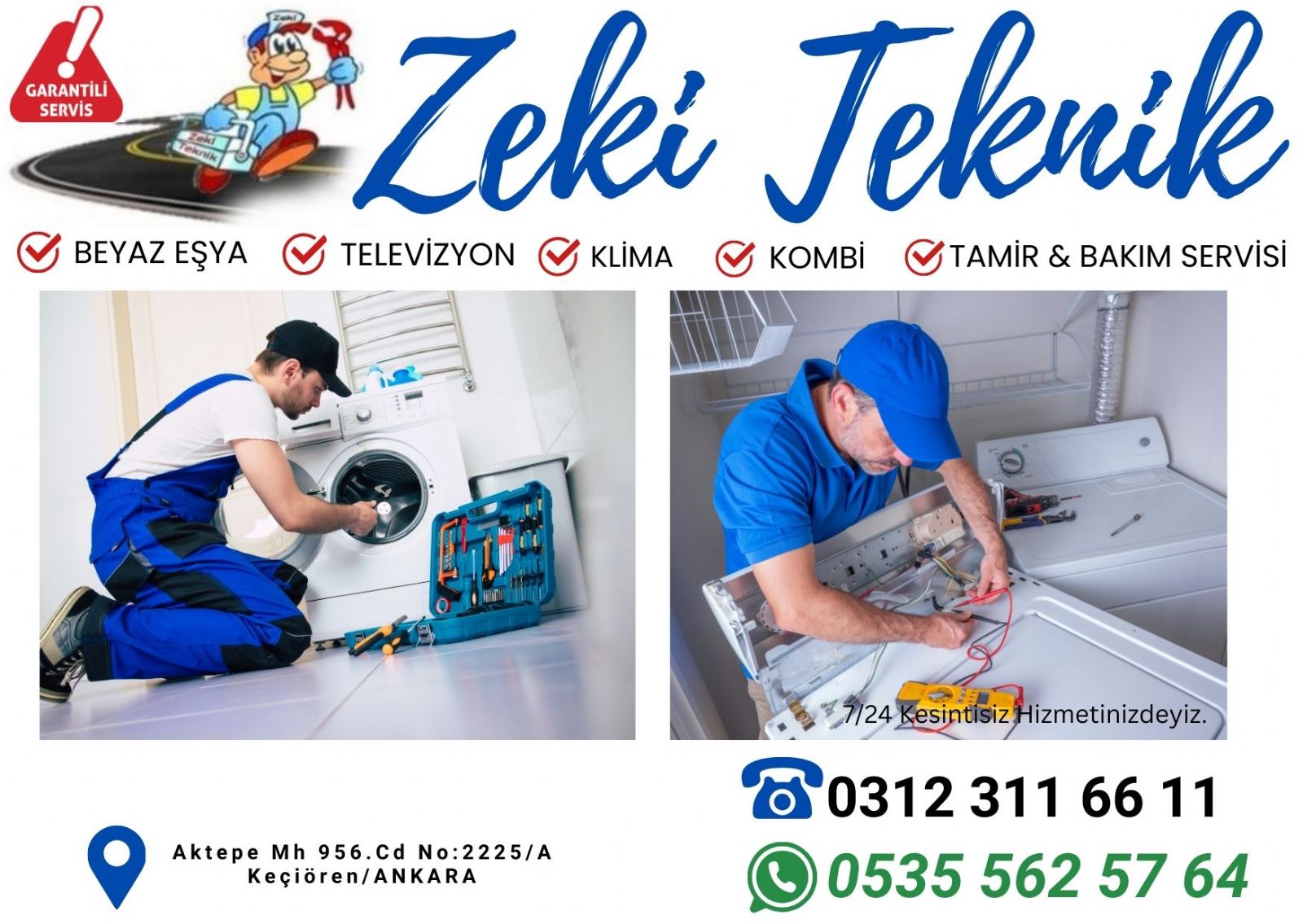Aktepe Çamaşır Makinesi Tamircisi